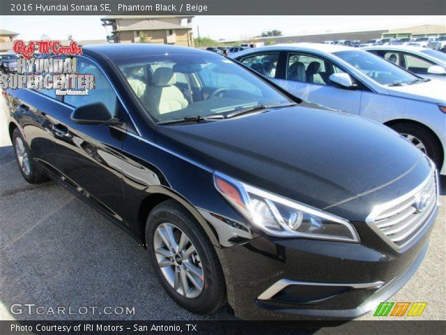 2016 Hyundai Sonata SE in Phantom Black