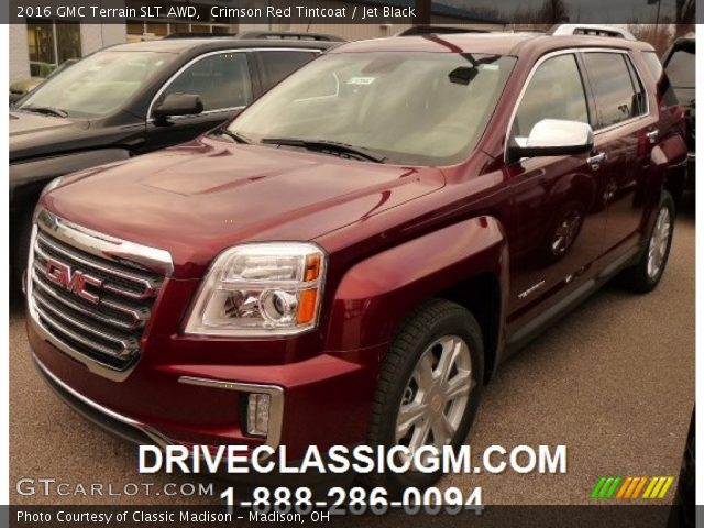 2016 GMC Terrain SLT AWD in Crimson Red Tintcoat