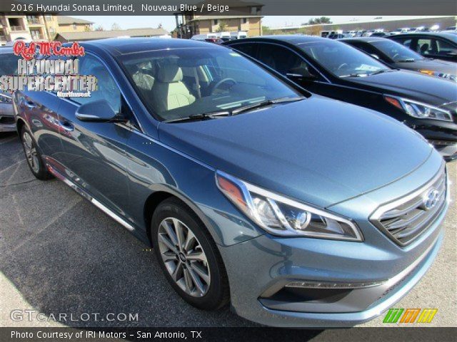 2016 Hyundai Sonata Limited in Nouveau Blue