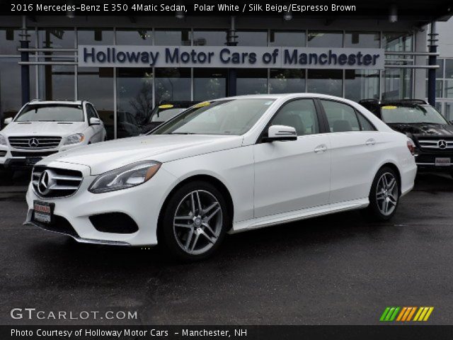 2016 Mercedes-Benz E 350 4Matic Sedan in Polar White