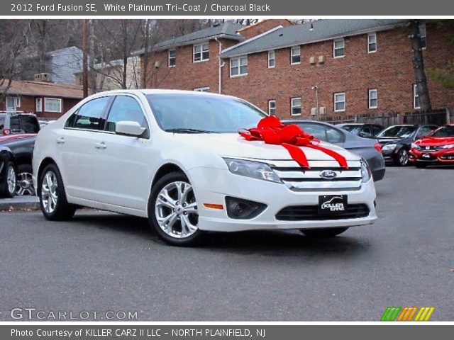 2012 Ford Fusion SE in White Platinum Tri-Coat