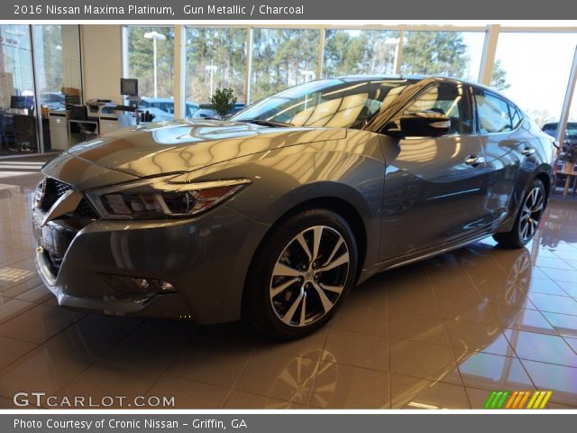 2016 Nissan Maxima Platinum in Gun Metallic