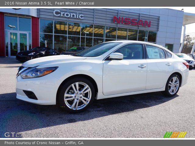 Pearl White 2016 Nissan Altima 3 5 Sl Charcoal Interior 2016 Nissan Altima 3 5 Sl