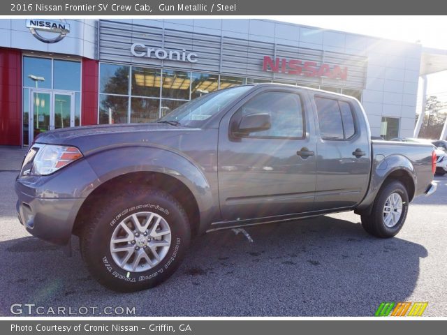 2016 Nissan Frontier SV Crew Cab in Gun Metallic
