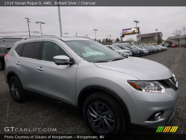 2016 Nissan Rogue SL AWD in Brilliant Silver