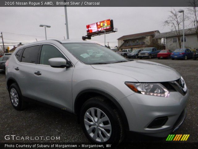 2016 Nissan Rogue S AWD in Brilliant Silver