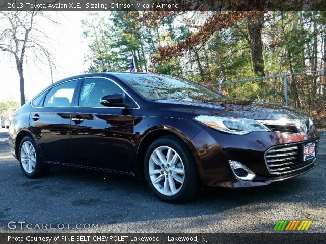 2013 Toyota Avalon XLE in Sizzling Crimson Mica
