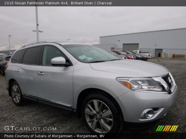 2016 Nissan Pathfinder Platinum 4x4 in Brilliant Silver
