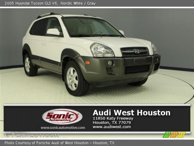 2005 Hyundai Tucson GLS V6 in Nordic White