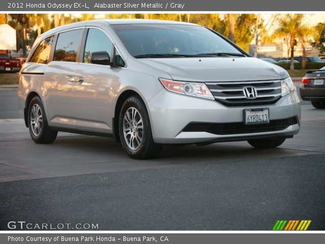 2012 Honda Odyssey EX-L in Alabaster Silver Metallic