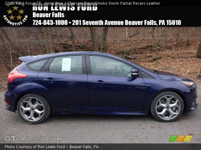 2016 Ford Focus ST in Kona Blue