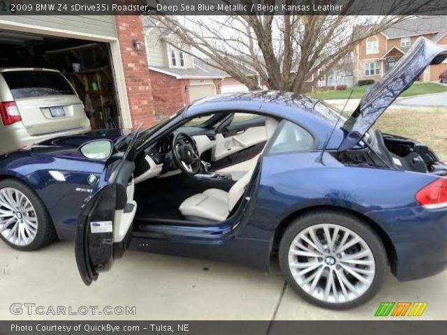 2009 BMW Z4 sDrive35i Roadster in Deep Sea Blue Metallic