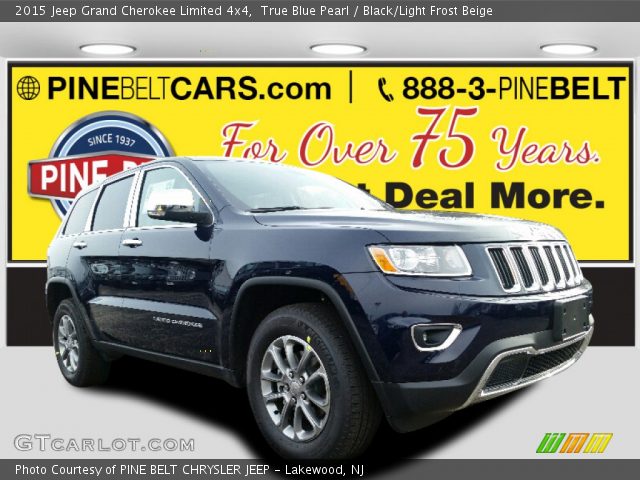 2015 Jeep Grand Cherokee Limited 4x4 in True Blue Pearl