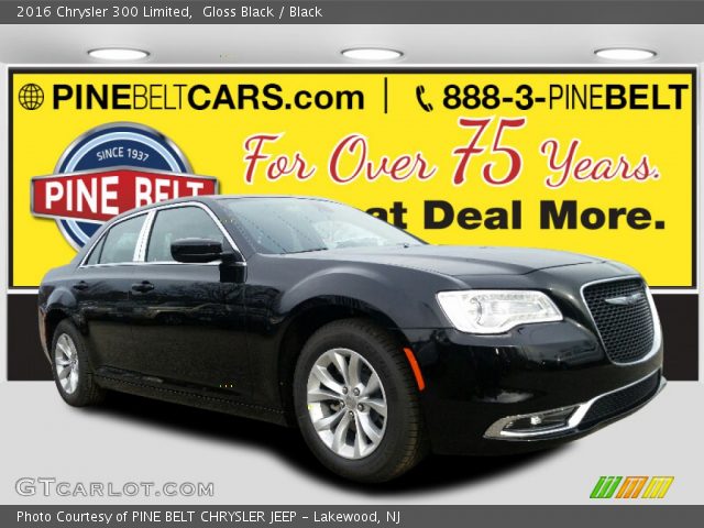 2016 Chrysler 300 Limited in Gloss Black