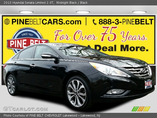 2013 Hyundai Sonata Limited 2.0T in Midnight Black