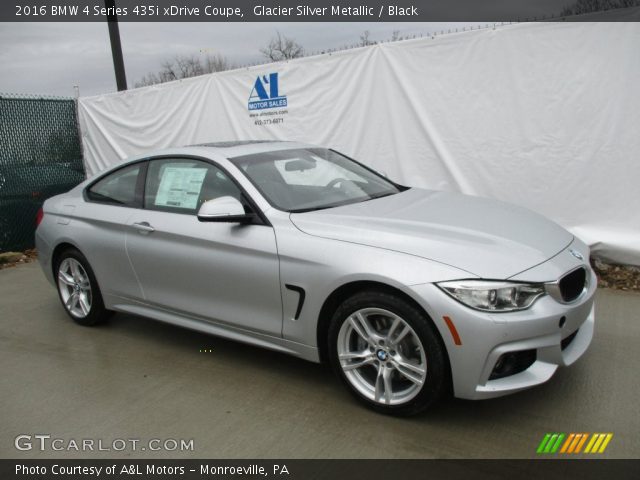 2016 BMW 4 Series 435i xDrive Coupe in Glacier Silver Metallic