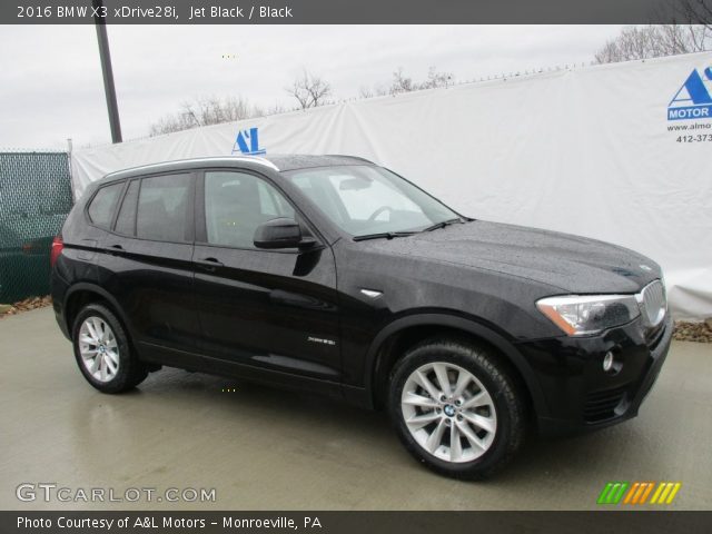2016 BMW X3 xDrive28i in Jet Black