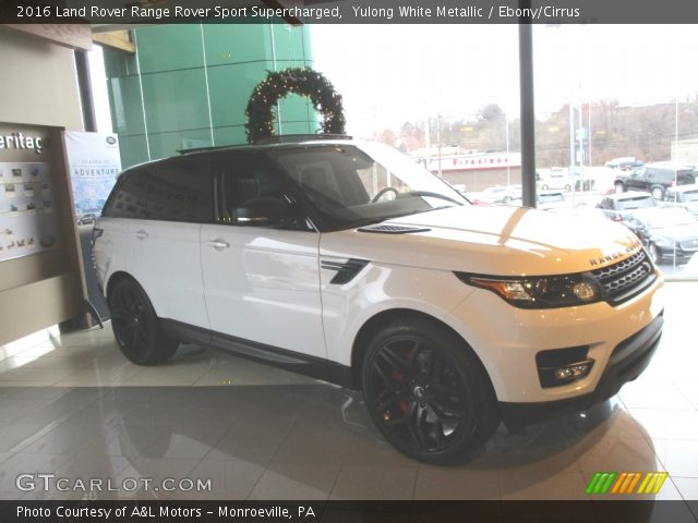 2016 Land Rover Range Rover Sport Supercharged in Yulong White Metallic