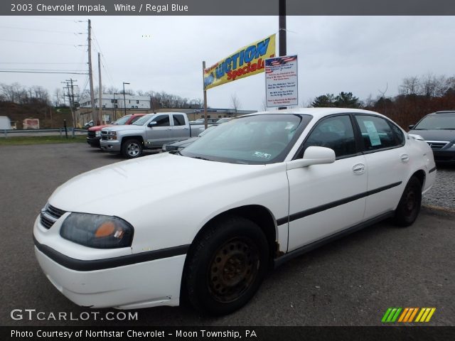 2003 Chevrolet Impala  in White