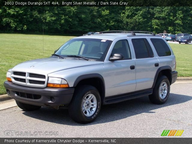 2003 Dodge Durango SXT 4x4 in Bright Silver Metallic