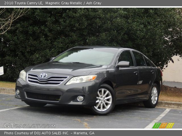 2010 Toyota Camry LE in Magnetic Gray Metallic