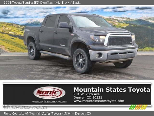 2008 Toyota Tundra SR5 CrewMax 4x4 in Black