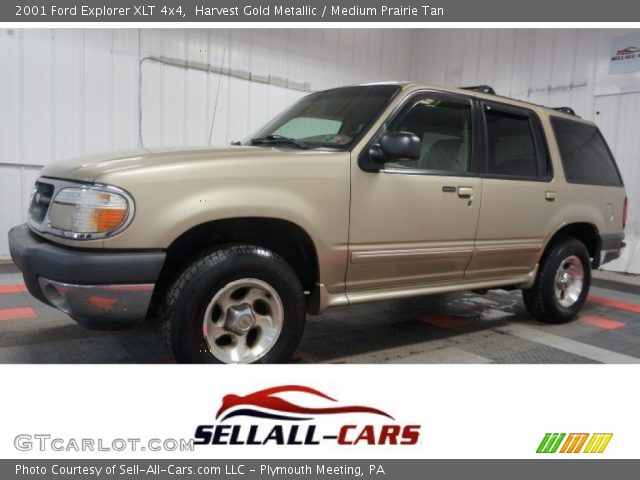 2001 Ford Explorer XLT 4x4 in Harvest Gold Metallic