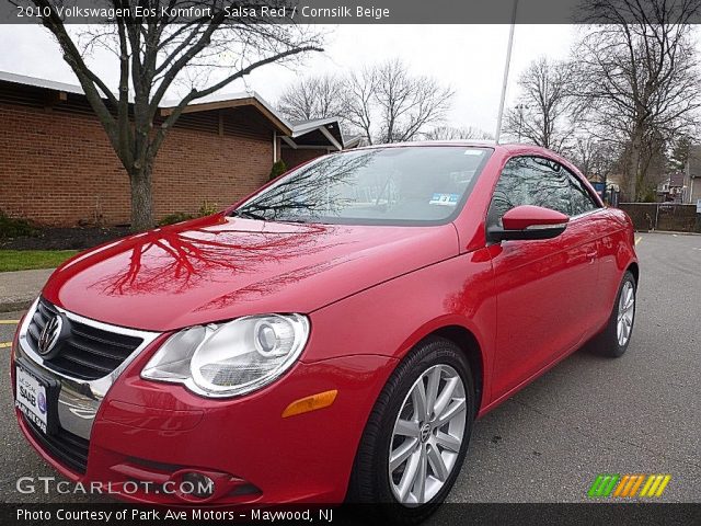 2010 Volkswagen Eos Komfort in Salsa Red