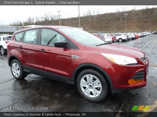 2016 Ford Escape S in Sunset Metallic
