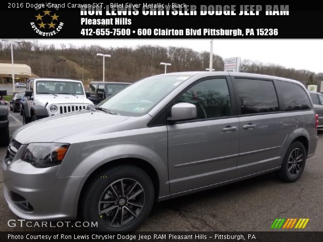 2016 Dodge Grand Caravan SXT in Billet Silver Metallic