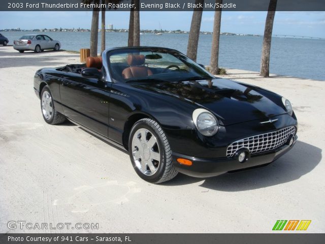 2003 Ford Thunderbird Premium Roadster in Evening Black