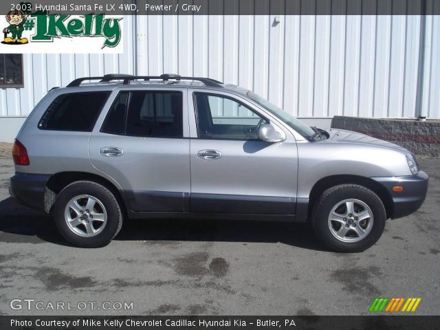 2003 Hyundai Santa Fe LX 4WD in Pewter