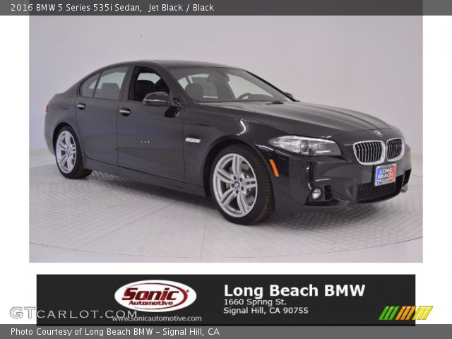 2016 BMW 5 Series 535i Sedan in Jet Black