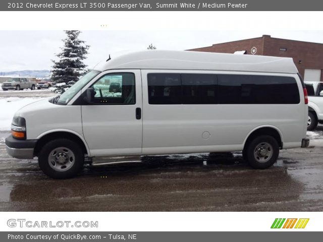 2012 Chevrolet Express LT 3500 Passenger Van in Summit White
