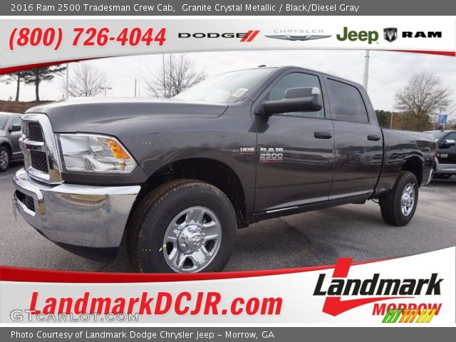 2016 Ram 2500 Tradesman Crew Cab in Granite Crystal Metallic