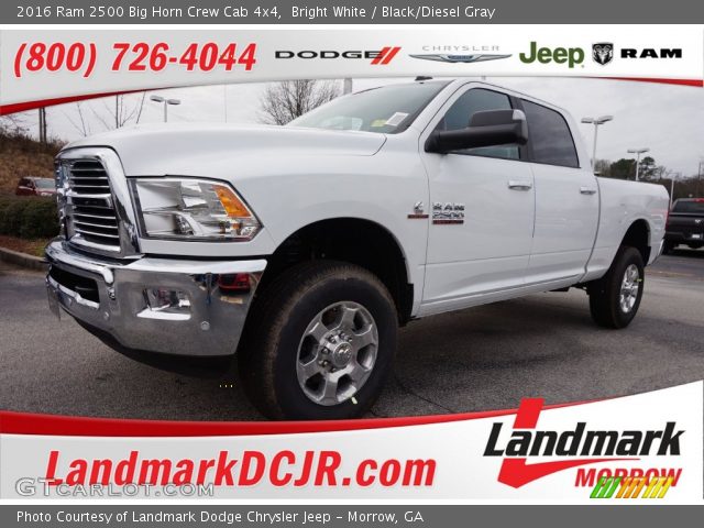 2016 Ram 2500 Big Horn Crew Cab 4x4 in Bright White