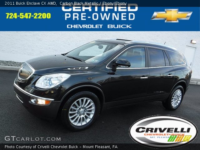 2011 Buick Enclave CX AWD in Carbon Black Metallic