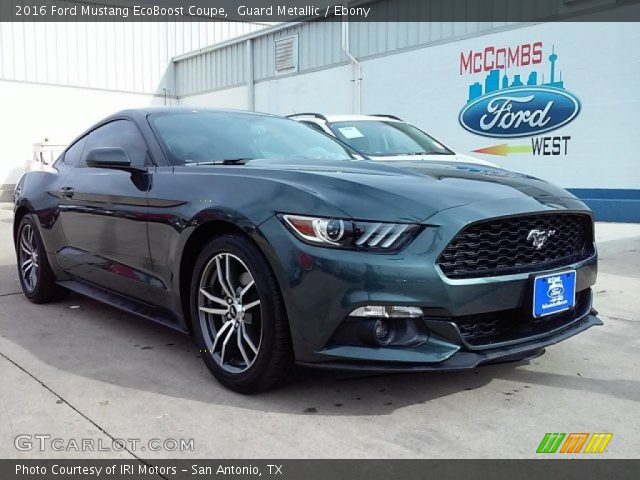 2016 Ford Mustang EcoBoost Coupe in Guard Metallic