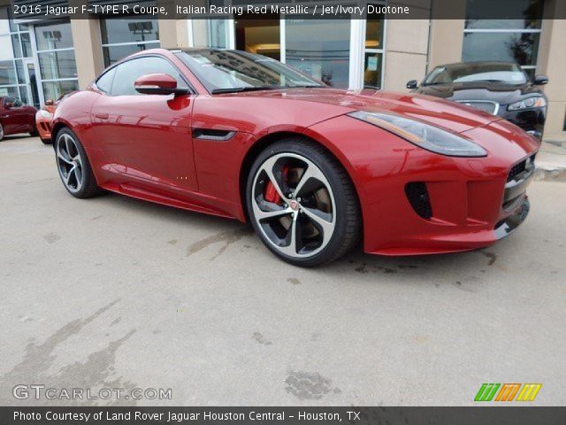 2016 Jaguar F-TYPE R Coupe in Italian Racing Red Metallic