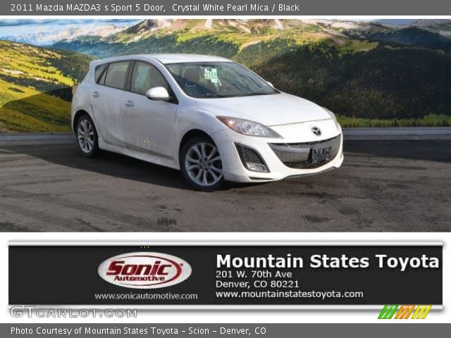 2011 Mazda MAZDA3 s Sport 5 Door in Crystal White Pearl Mica