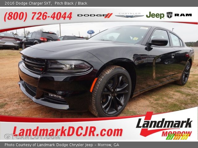 2016 Dodge Charger SXT in Pitch Black