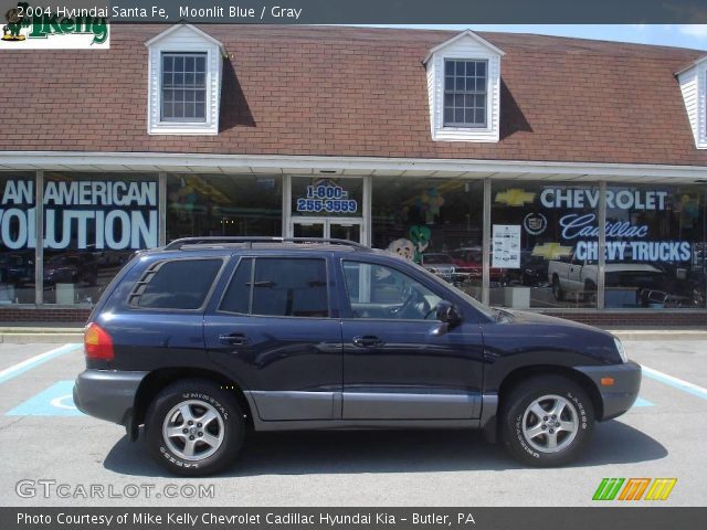 2004 Hyundai Santa Fe  in Moonlit Blue