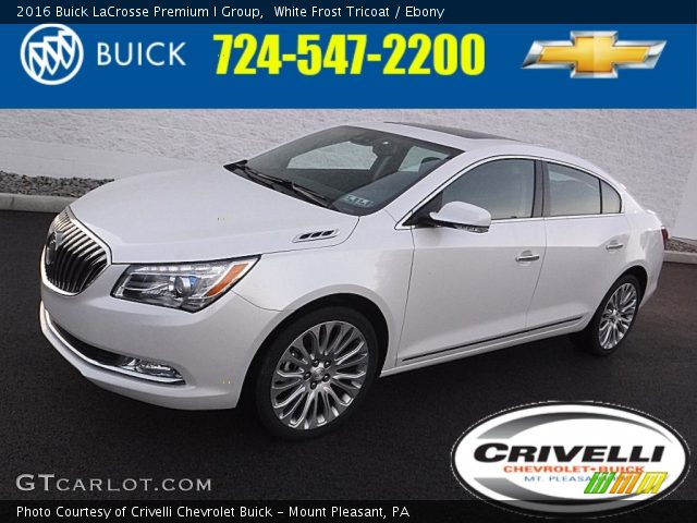 2016 Buick LaCrosse Premium I Group in White Frost Tricoat