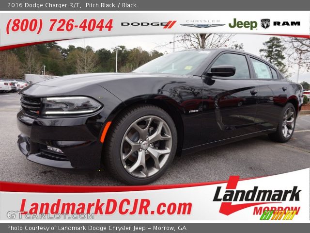 2016 Dodge Charger R/T in Pitch Black
