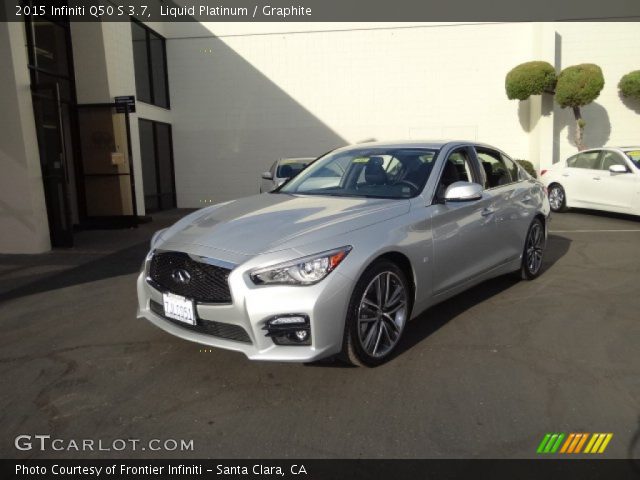 2015 Infiniti Q50 S 3.7 in Liquid Platinum