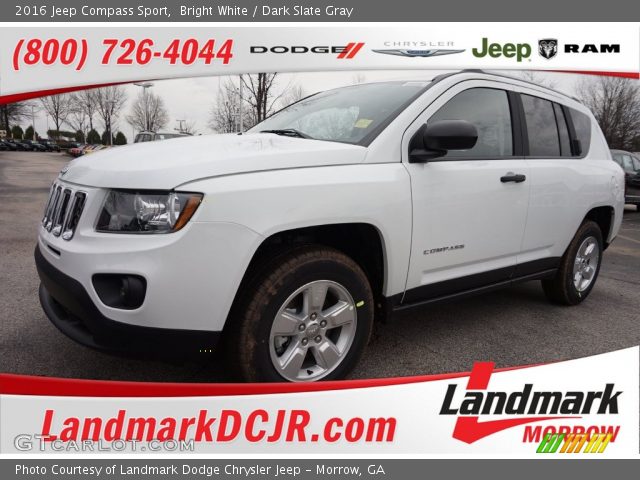 2016 Jeep Compass Sport in Bright White