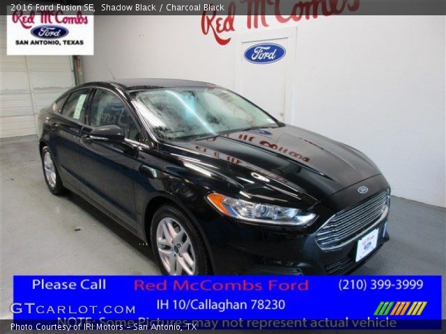 2016 Ford Fusion SE in Shadow Black