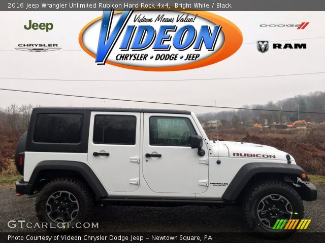 2016 Jeep Wrangler Unlimited Rubicon Hard Rock 4x4 in Bright White