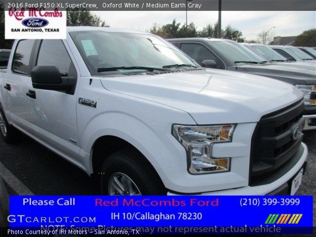 2016 Ford F150 XL SuperCrew in Oxford White