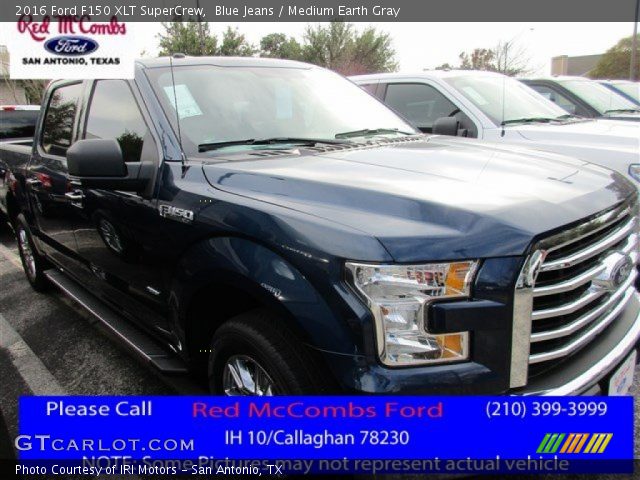 2016 Ford F150 XLT SuperCrew in Blue Jeans
